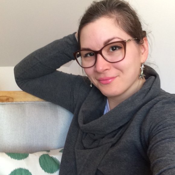 Blondie Apparel - Cross Front Dark Grey Sweater - Size M - Picture 5 of 5